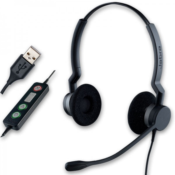 Jabra Biz 2300 Duo, USB, MS